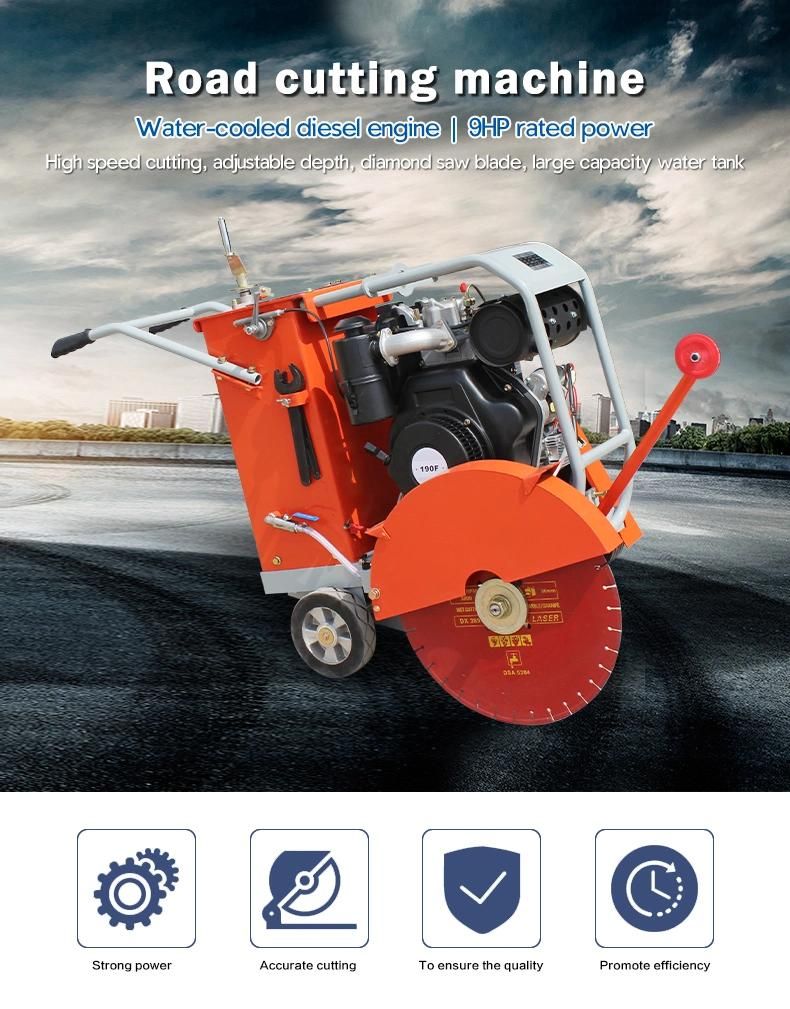 Concrete Cutter Saw Road Cutting Machine