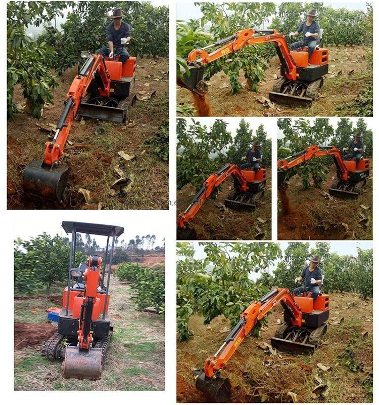 1.0ton Mini Excavator From China Factory for Sale