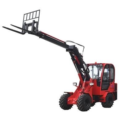 Factory Price Articulated 4 Wheel Drive Telescopic Boom Loader with CE Compact Wheel Loader for Construction/Agricultural/Farm/Garden/Forestry