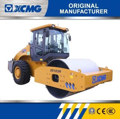 XCMG Official Xs183h 18ton Hydraulic Single Drum Vibratory Road Rollers