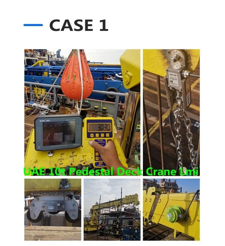 Deck Crane Safety Monitoring System Wt650V3 Load Moment Limiter Indicator