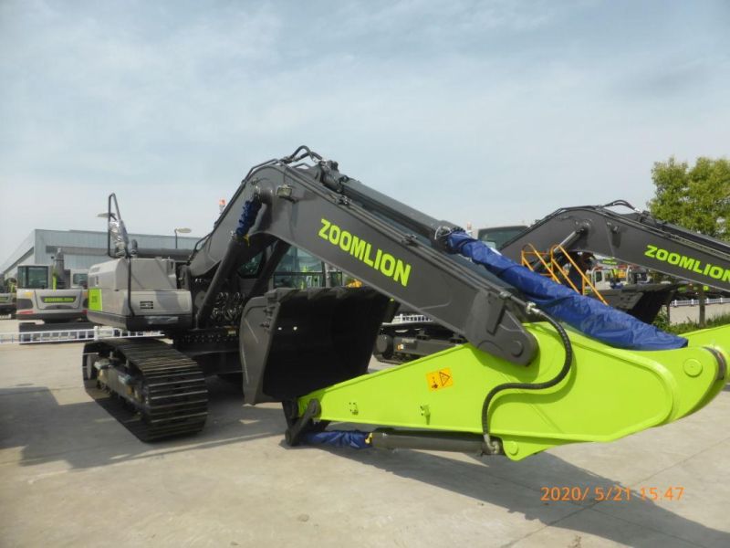 Zoomlion Official Manufacturer 21 Tons Cummins Engine Hydraulic Wheel Crawler Excavator for Earthwork Construction, Mining