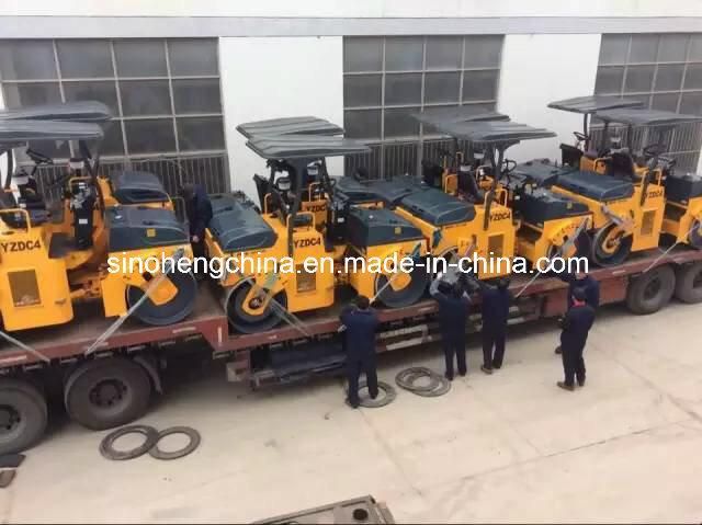 China Road Roller Manufacturer 6 Ton Soil Compactors for Sale Yzc6 Yzdc6
