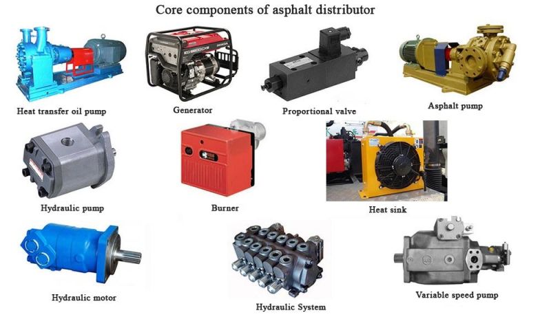 Dongfeng/HOWO/Foton Asphalt/Bitumen Emulsion Distribute/Paver/Spreader/Spray Truck Price