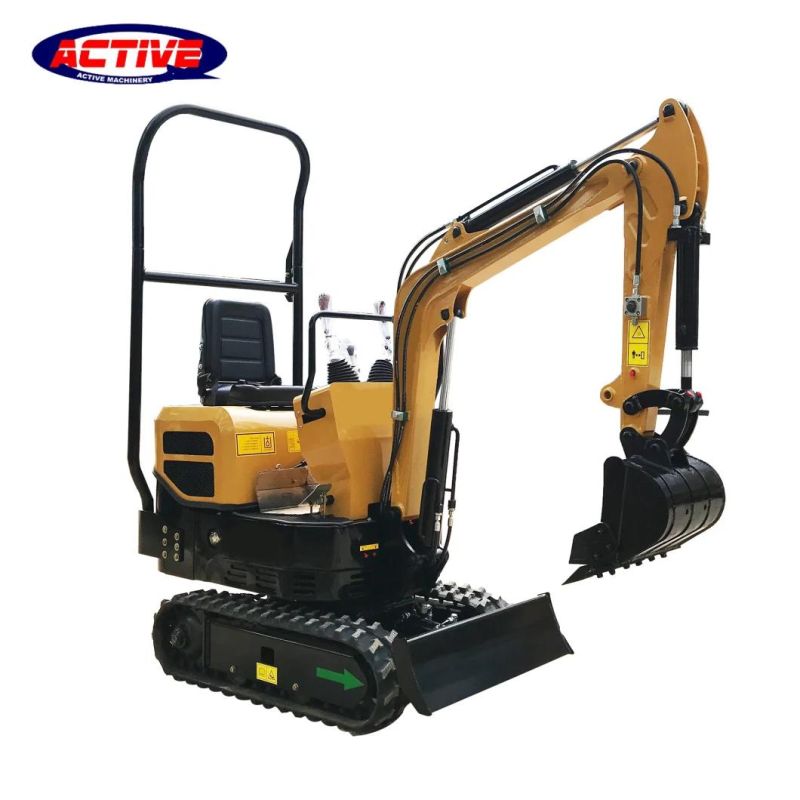 ACTIVE AL8008 0.8ton Mini Excavator with 0.025m3 Bucket For Sale