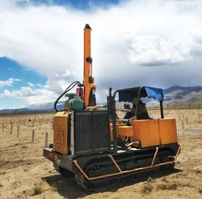 Guardrail Construction High Quality Driver Price Can Screwing Pilling Pulling Pile