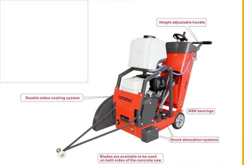 Concrete Floor Saw, Asphalt Road Cutter Machine