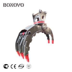 Bonovo 360 Degree Rotary Hydraulic Grapple for Cat320 PC200 PC210 Zx210