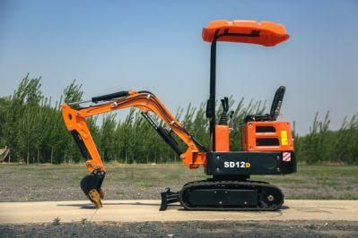 SD12D China Shanding Bucket Excavator Factory Direct Sales