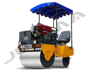 1 Ton Soil Small Self-Propelled Vibratory Road Roller for Sale (YZ1)