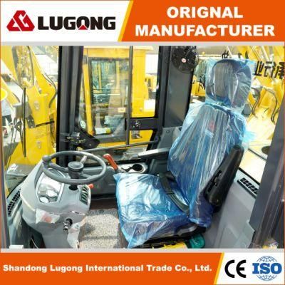 CE Approved Lugong LG946 2.5ton Air Brake Loaders with Grapple for Construction Work