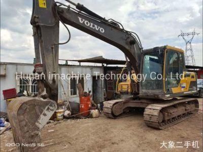 Secondhand Hydraulic Crawler Excavator Volvo Ec120d Small Excavator for Sale