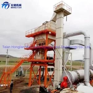 New Type Asphalt Batching Plant with Gas Burner 80t/H Lb800 Lb1000 for Road