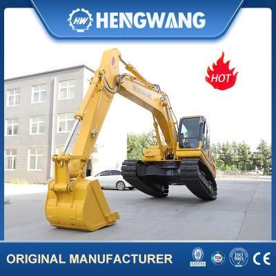 High Efficiency 124kw Rated Power Big Crawler Excavator for Sale
