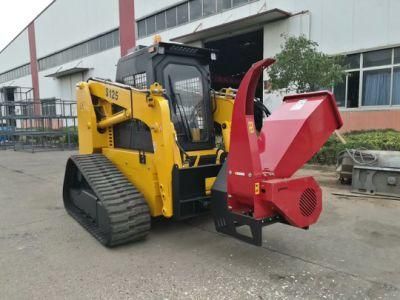 Factory Directly Sale Loaders Skid Steer Loader with Forestry Mulcher Wood Chipper, Brush Cutter