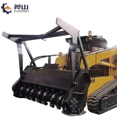 Skid Steer Flail Mower Mulcher Attachment Forest Cutting Mulcher