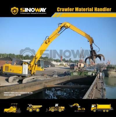 Hot Selling 42ton Material Grabbing Excavator for Coal Handling