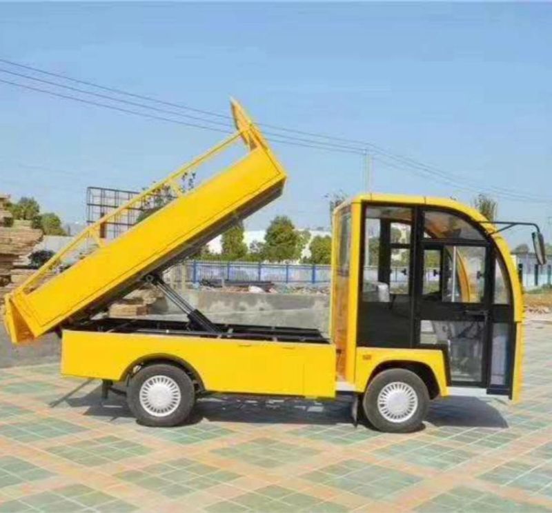 Electric Utility Truck with Closed Cargo Box, 2000kgs Loading Weight