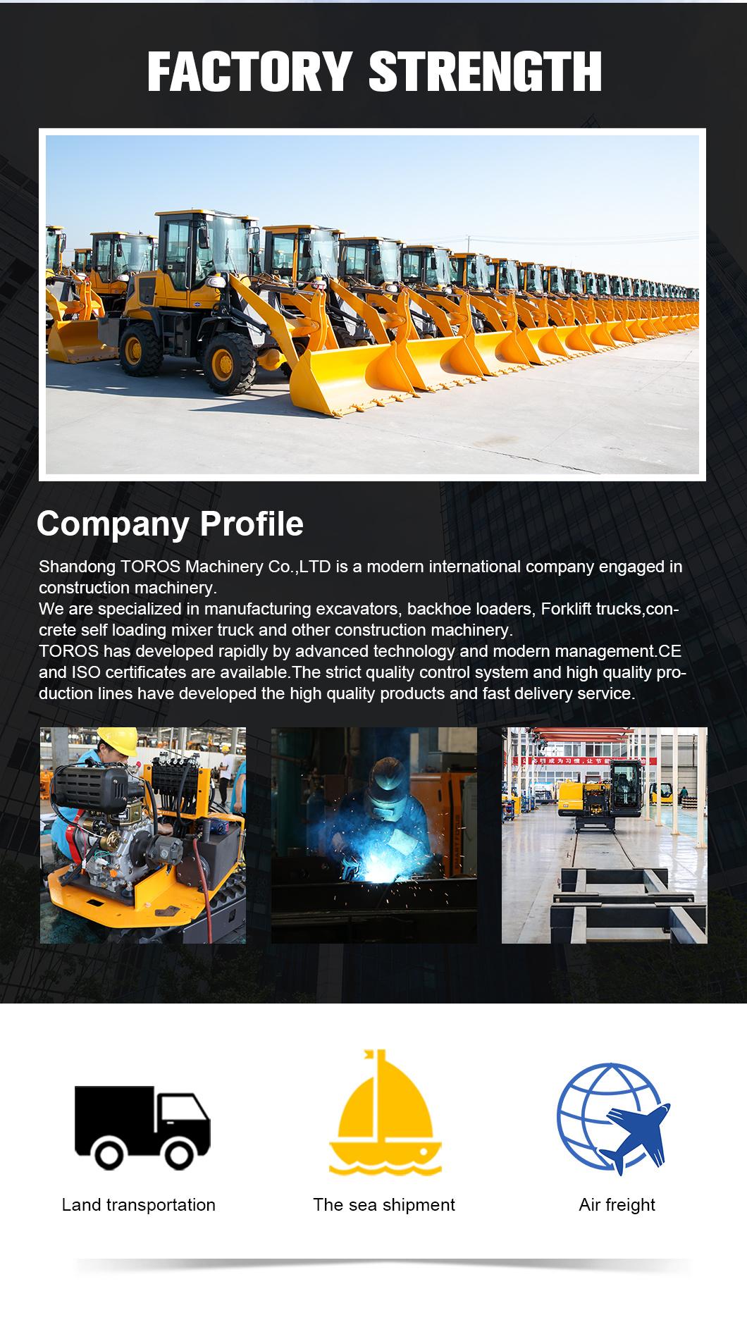 Manufacturer Mini Articulated Wheel Loader Price 1 Ton 1.5 Ton 2 Ton Made in China Mini Wheel Loader 3 Ton Telescopic Loader