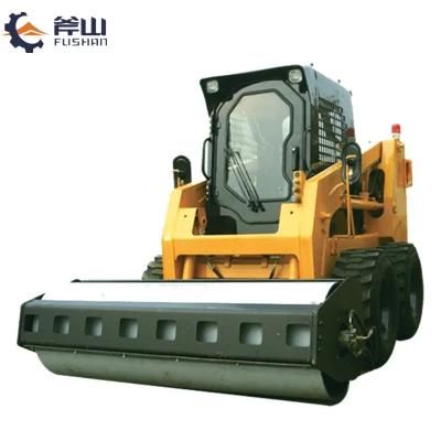 Smooth Drum Vibratory Roller Attachment for Skidsteer Loader