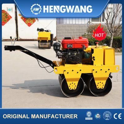 Hot Sell 650kg Road Rollers Hydraulicoil Tank Volume 20L Hand Operated Compactors