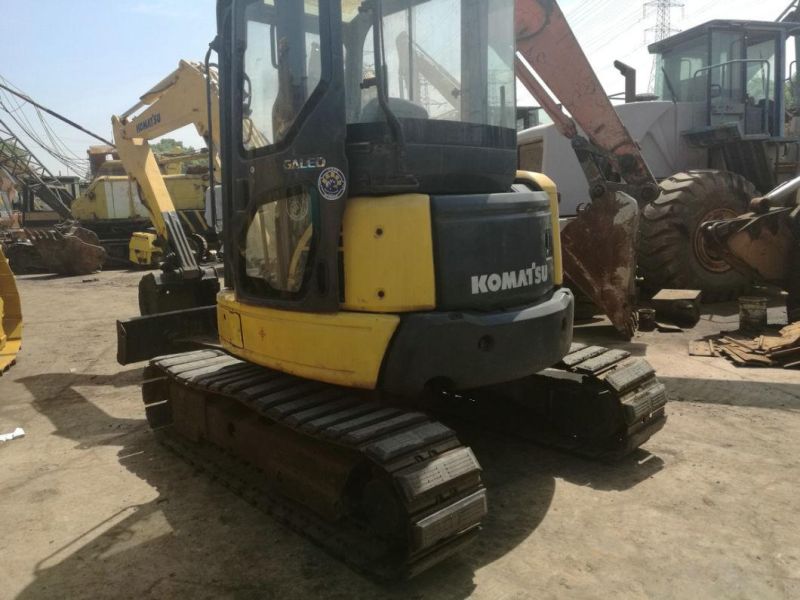 Japan Origin Used Mini Excavator Digger Komatsu PC55mr PC50mr 5t Excavator