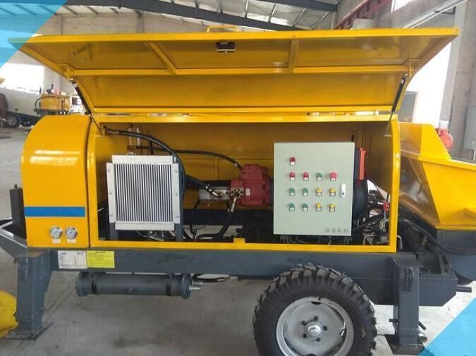 High Efficiency Concrete Pump Machine by Imported Engine