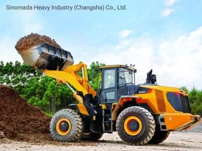 856h Wheel Loader Sinomada 5t 3m3 220HP Loaders