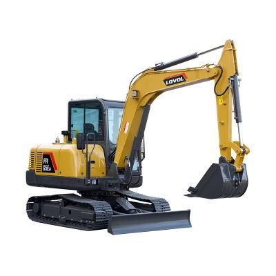 Earth Moving Machinery 7.5ton 60HP Yanmar Engine Crawler Excavator