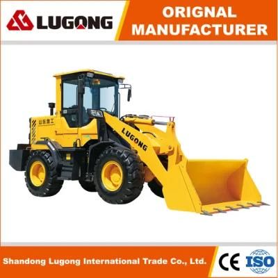 Lugong 2 Ton LG938 Mini Wheel Loader for Construction Equipment
