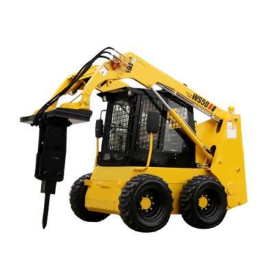 Multifunction 3ton Small Skid Steer Loader Hydraulic Breaker