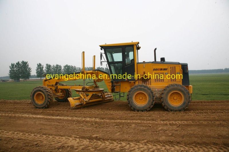 Shantui 160HP 3660mm Blade Motor Grader Sg16-3