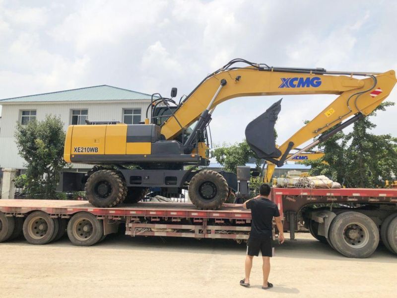 XCMG Excavators 21 Ton Wheel Excavator Xe210W with Ce