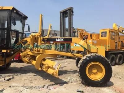 Used Caterpillar 140K Motor Grader Construction Machinery