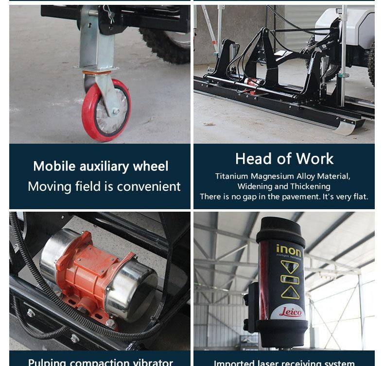 Concrete Laser Screed Machine Road Leveling Machine for Sale