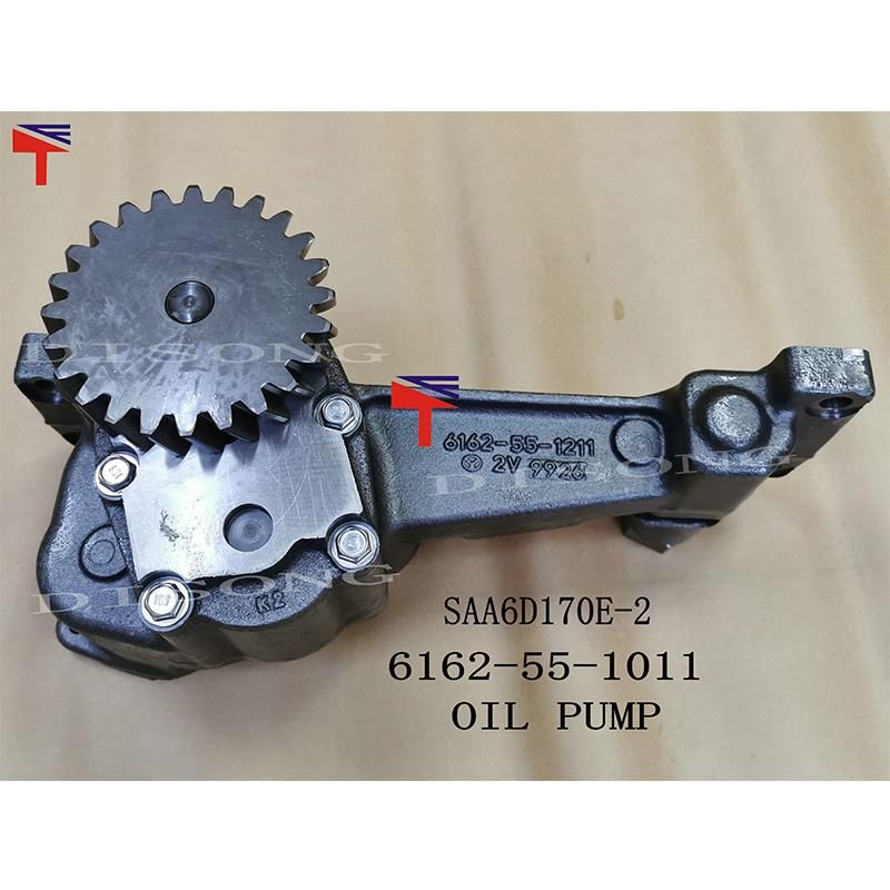 S6d170-1-2-3 Engine Diesel Engine Parts Oil Pump 6162-55-1211