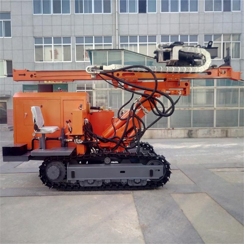 6m Hydraulic Press Solar Pile Ramming Driving Machine