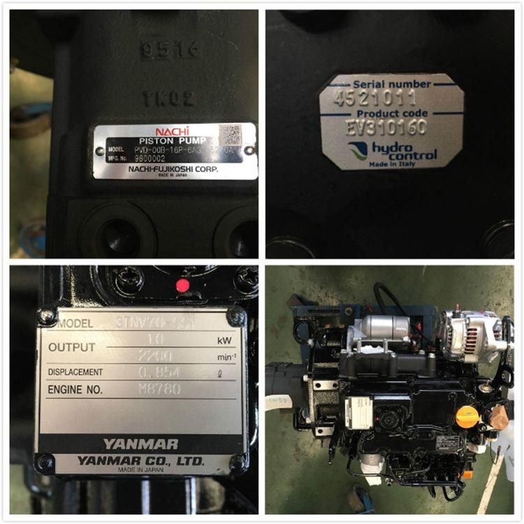 High Quality Production and Processing Multi Functional Crawler Hydraulic 1.8 Ton Mini Excavator