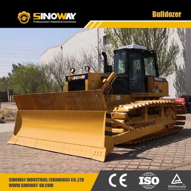 New 165HP Mini Swamp Crawler Track Bulldozer Small Bulldozer for Wetland and Landfill