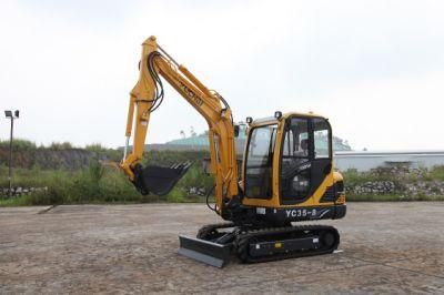 Yuchai Mini 4ton Yc35 Small Hydraulic Crawler Excavators Price