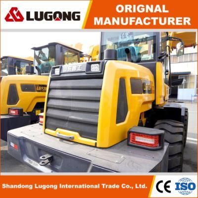 Mechanical LG939 Mini Wheel Loader Joystick Radlader with Palet Fork for Farm