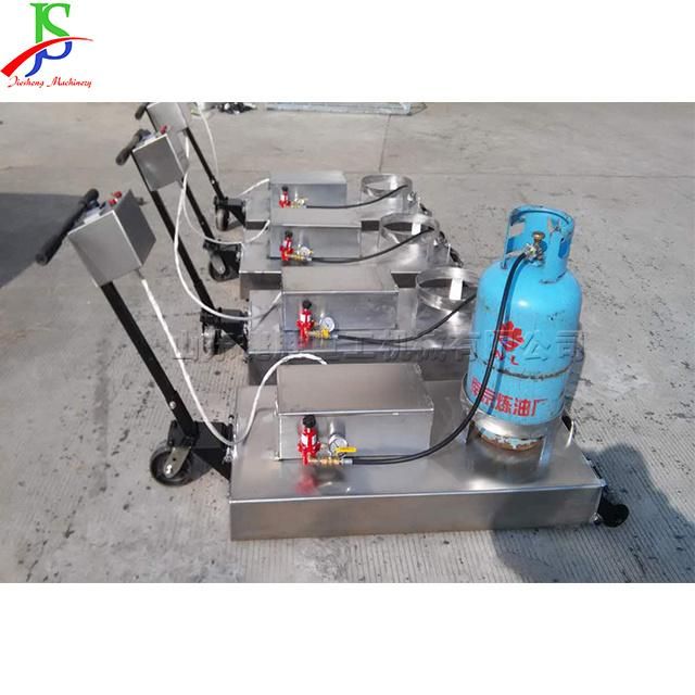 Pavement Potholes Ruts Cracks Ridges Repair Equipment Asphalt Heating Machine