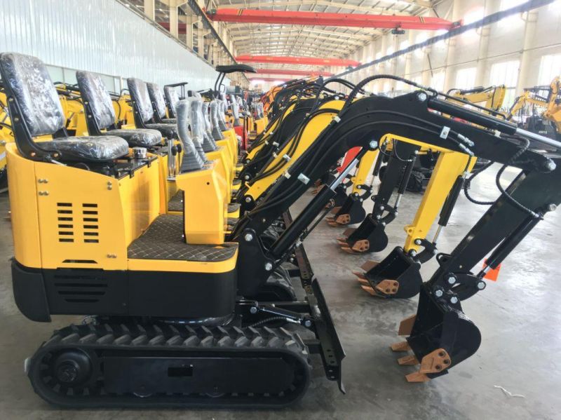 Euro5/EPA Chinese Farm Home Arm Crawler Excavator Cheapest Mini Excavator in Excavator for Sale