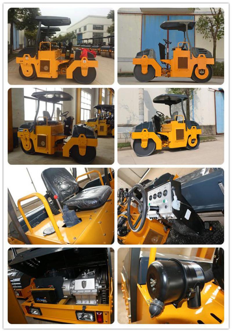 New Lts208h Single Drum Vibratory Hydraulic Compactor/Road Roller 8t