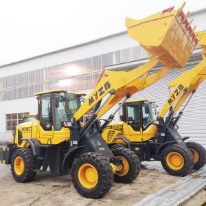 Wheel Loader Myzg 2.2 Ton 1.2m3 Chinese High-End Wheel Loader