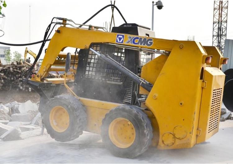 China XCMG Official Xt760 1 Ton Skid Steer Loader Mini Loader for Sale