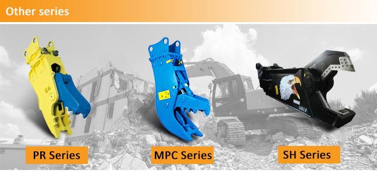 Construction Demolition Machine Mechanical Excavator Pulverizer Concrete Crusher