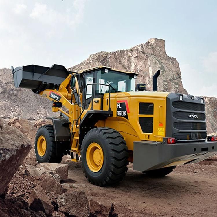 Top Quality Foton Lovol FL955 5t 3m3 Used Wheel Loader with Weichai Engine Hot Sales for Africa