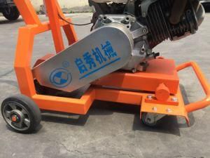 Trailer-Mounted Concrete Groover Machine with Guide Arrow Device