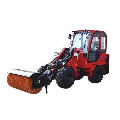 Small Compact Telescopic Front End Loader of Mini Articulated Wheel Loader